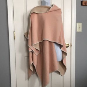 Tyler Boe reversible wrap. Cotton/Cashmere blend. Excellent condition